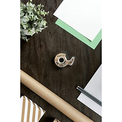 Scotch Double Sided Tape, 0.5 in. x 400 in., 2 Dispensers/Pack