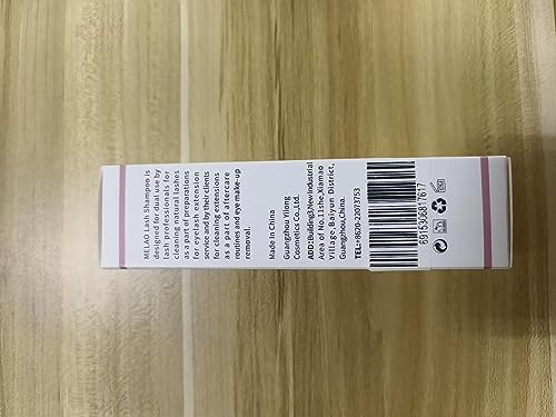 Eyelash Foaming Cleanser Shampoo for Extensions