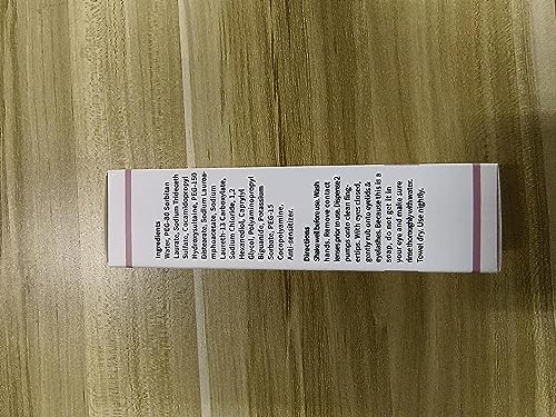 Eyelash Foaming Cleanser Shampoo for Extensions