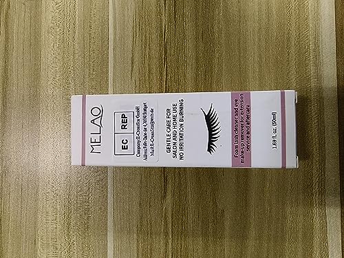 Eyelash Foaming Cleanser Shampoo for Extensions