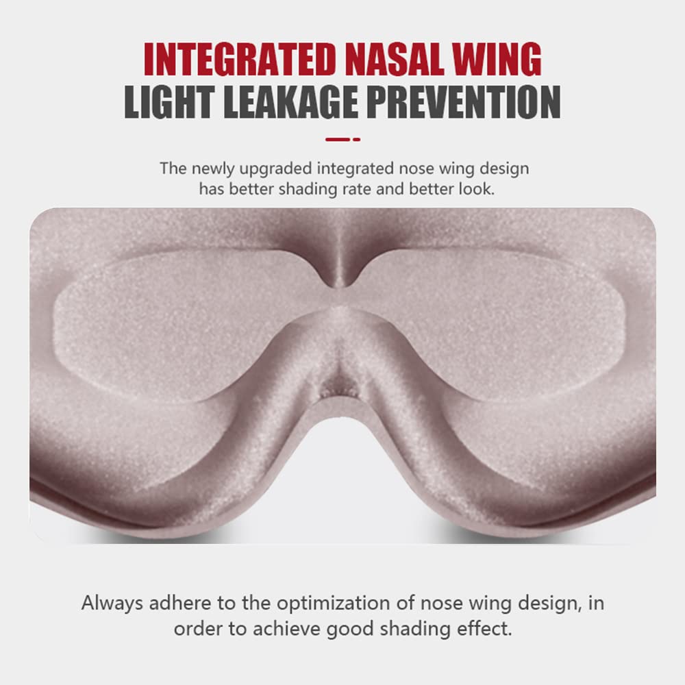 3D Deep Contoured Eye Covers Block Out Light Eye Mask